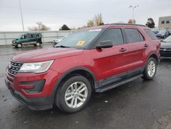 Ford salvage cars for sale: 2017 Ford Explorer