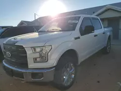 Ford f150 Supercrew salvage cars for sale: 2016 Ford F150 Supercrew