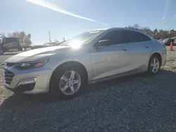 Salvage cars for sale at Mebane, NC auction: 2021 Chevrolet Malibu LS