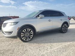 Lincoln salvage cars for sale: 2016 Lincoln MKX Reserve