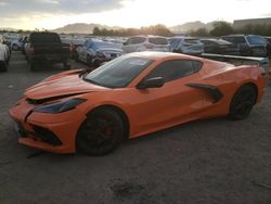 Salvage cars for sale at Las Vegas, NV auction: 2022 Chevrolet Corvette Stingray 1LT