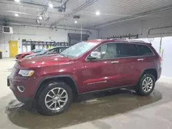 Jeep Grand Cherokee Limited salvage cars for sale: 2016 Jeep Grand Cherokee Limited