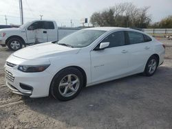 Chevrolet salvage cars for sale: 2016 Chevrolet Malibu LS