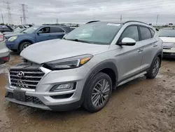 Salvage cars for sale at Elgin, IL auction: 2020 Hyundai Tucson Limited