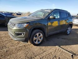 Salvage cars for sale at Brighton, CO auction: 2020 Jeep Compass Latitude