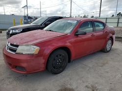 Salvage cars for sale at Riverview, FL auction: 2014 Dodge Avenger SE