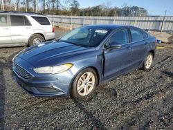 Ford salvage cars for sale: 2018 Ford Fusion SE