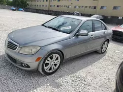 2009 Mercedes-Benz C300 en venta en Opa Locka, FL