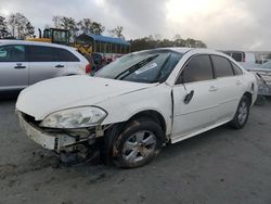 Salvage cars for sale at Spartanburg, SC auction: 2009 Chevrolet Impala 1LT