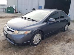 Salvage cars for sale at Jacksonville, FL auction: 2008 Honda Civic Hybrid