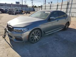 Salvage cars for sale at Sun Valley, CA auction: 2018 BMW 540 I