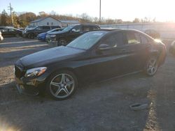 Salvage cars for sale at York Haven, PA auction: 2015 Mercedes-Benz C 300 4matic