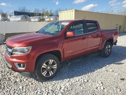 Salvage cars for sale at Barberton, OH auction: 2016 Chevrolet Colorado LT