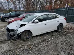 Nissan salvage cars for sale: 2019 Nissan Sentra S