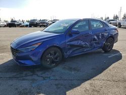 Salvage cars for sale at Rancho Cucamonga, CA auction: 2022 Hyundai Elantra SEL