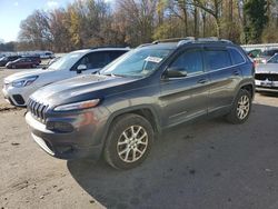 Salvage SUVs for sale at auction: 2015 Jeep Cherokee Latitude