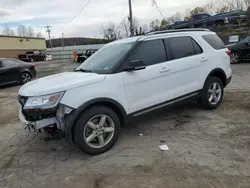 Ford Explorer xlt salvage cars for sale: 2017 Ford Explorer XLT