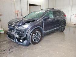 Salvage cars for sale at Madisonville, TN auction: 2017 Honda CR-V Touring