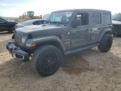 Salvage cars for sale at San Antonio, TX auction: 2019 Jeep Wrangler Unlimited Sahara