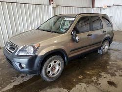 Honda crv Vehiculos salvage en venta: 2005 Honda CR-V LX