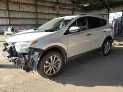 Salvage cars for sale at Phoenix, AZ auction: 2017 Toyota Rav4 Limited