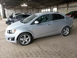 Salvage cars for sale at Phoenix, AZ auction: 2012 Chevrolet Sonic LTZ