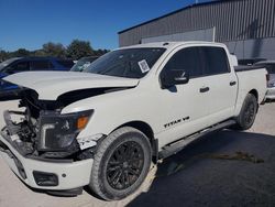 Salvage cars for sale from Copart Apopka, FL: 2019 Nissan Titan Platinum Reserve