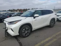 2021 Toyota Highlander Hybrid XLE en venta en Pennsburg, PA