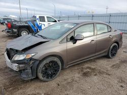 Vehiculos salvage en venta de Copart Cleveland: 2013 Honda Civic LX