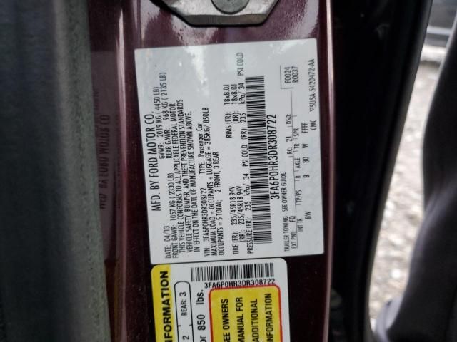 2013 Ford Fusion SE