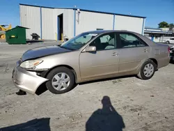 Salvage cars for sale at Tulsa, OK auction: 2004 Toyota Camry LE