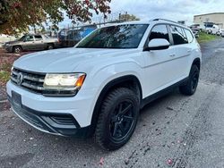 Buy Salvage Cars For Sale now at auction: 2019 Volkswagen Atlas S