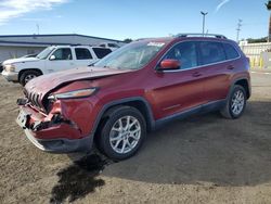 Salvage SUVs for sale at auction: 2015 Jeep Cherokee Latitude