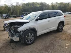 Toyota Vehiculos salvage en venta: 2017 Toyota Highlander SE