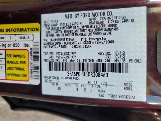 2013 Ford Fusion SE Phev