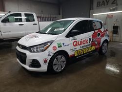 Chevrolet Spark salvage cars for sale: 2016 Chevrolet Spark LS