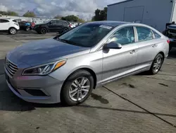 Salvage cars for sale at Sacramento, CA auction: 2017 Hyundai Sonata SE