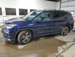 Salvage cars for sale at Blaine, MN auction: 2016 Honda Pilot EXL