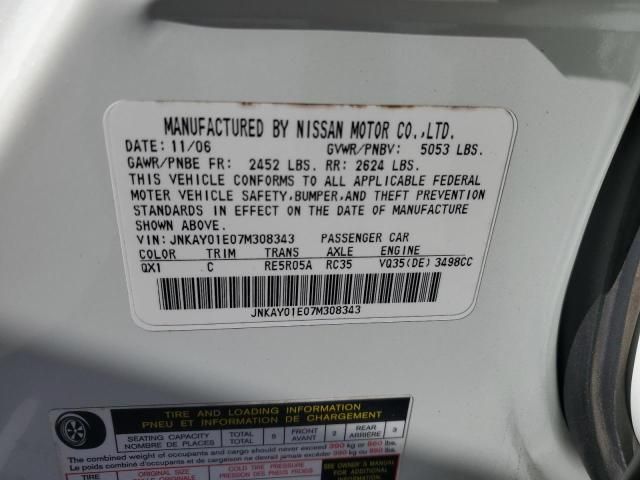 2007 Infiniti M35 Base