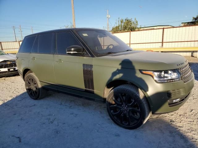 2016 Land Rover Range Rover HSE