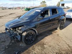 Salvage cars for sale at Woodhaven, MI auction: 2019 Ford Escape SE