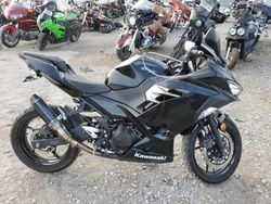 Salvage motorcycles for sale at Des Moines, IA auction: 2019 Kawasaki EX400