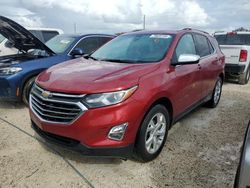 Salvage cars for sale from Copart Arcadia, FL: 2018 Chevrolet Equinox Premier