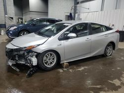 Salvage cars for sale at Ham Lake, MN auction: 2022 Toyota Prius Prime LE