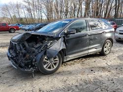 Salvage cars for sale at Candia, NH auction: 2015 Ford Edge SEL