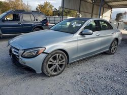 Vehiculos salvage en venta de Copart Cartersville, GA: 2017 Mercedes-Benz C300