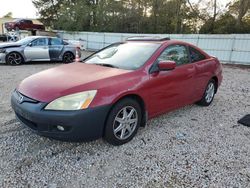 Vehiculos salvage en venta de Copart Knightdale, NC: 2004 Honda Accord EX