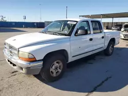 Dodge salvage cars for sale: 2002 Dodge Dakota Quad SLT