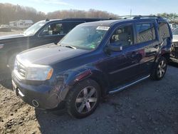 Salvage cars for sale at Windsor, NJ auction: 2014 Honda Pilot Touring