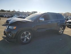 Salvage Cars with No Bids Yet For Sale at auction: 2015 Jeep Grand Cherokee Overland